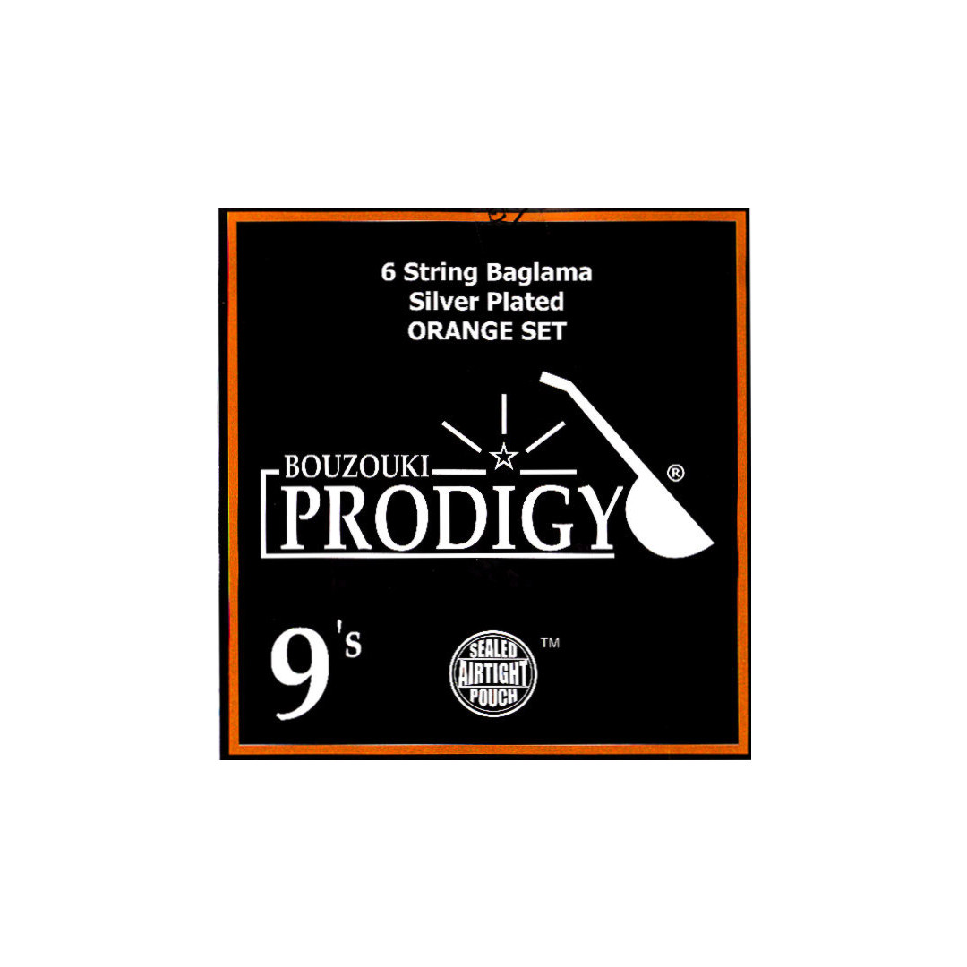 000487.jpg PRODIGY ΧΟΡΔΕΣ ΣΕΤ ΜΠAΓΛΑΜΑ ORANGE SET - Image 1