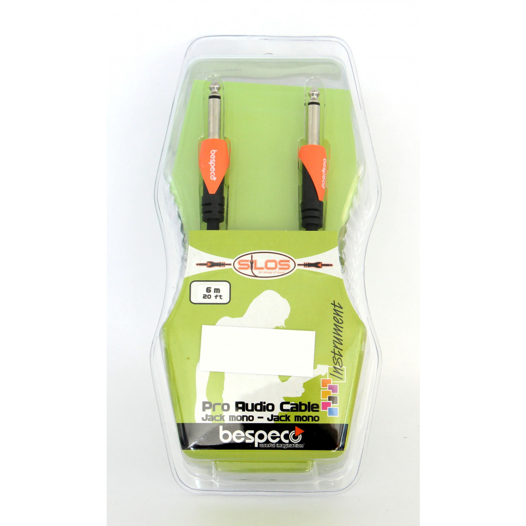 005200.jpg BESPECO SLJJ600 ΚΑΛΩΔΙΟ ΟΡΓΑΝΟΥ JACK TO JACK 6Μ - Image 1