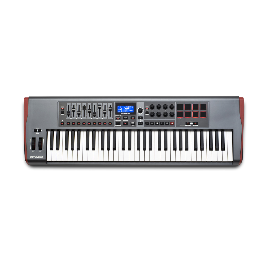 009978.jpg NOVATION IMPULSE 61 MIDI KEYBOARD - Image 1
