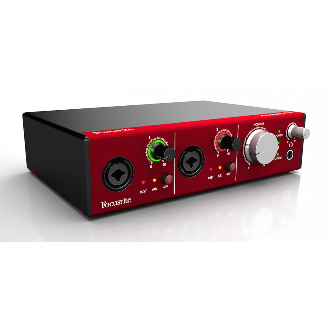 100981Zbz1458214177.jpg FOCUSRITE CLARETT 2 PRE THUNDERBOLT AUDIO MIDI INTERFACE - Image 1