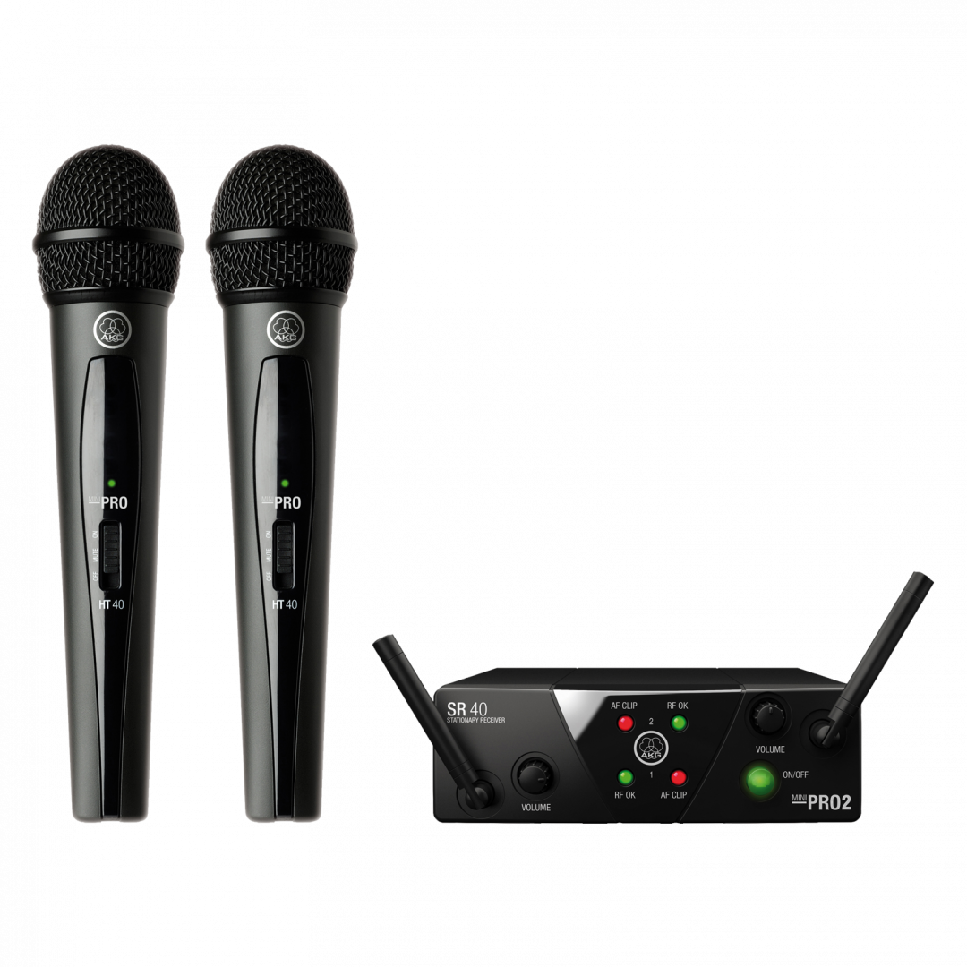 11057JEG1559292271.png AKG WMS 40 MINI2 VOCAL ΑΣΥΡΜΑΤΟ ΣΥΣΤΗΜΑ ΜΕ 2 ΜΙΚΡΟΦΩΝΑ - Image 1