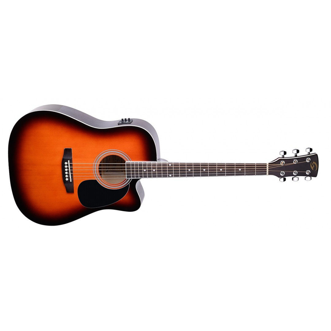 13118CSC1511290629.jpg SOUNDSATION YELLOWSTONE DNCE SB SUNBURST ΗΛ/ΑΚΟΥΣΤΙΚΗ ΚΙΘΑΡΑ - Image 1