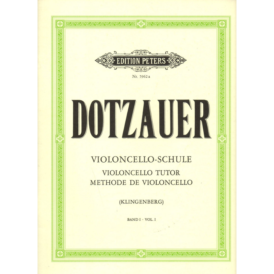 13706yAF1590505543.jpg DOTZAUER CELLO SCHULE BAND I - Image 1