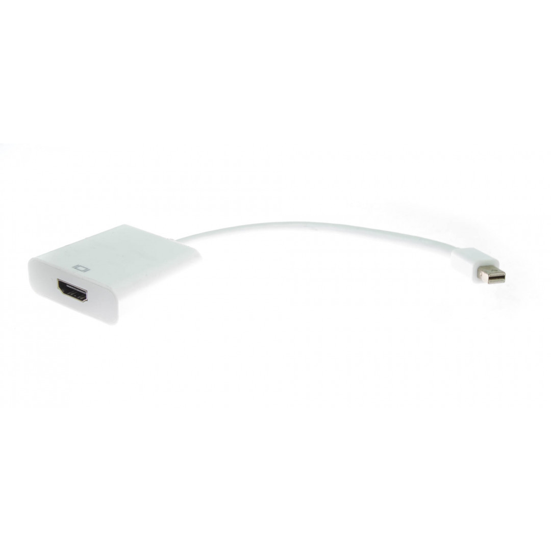 156711LC1600239845-1.jpg POWERTECH ΜΕΤΑΤΡΟΠΕΑΣ MINI DISPLAYPORT CAB-DP036 σε HDMI 1.4V λευκό - Image 1