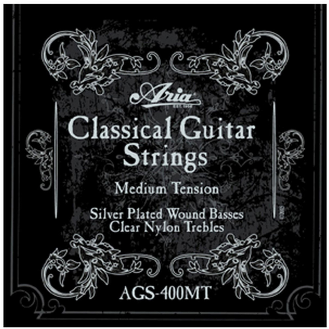 15680bKb1608464508.jpg ARIA AGS 400MT ΣΕΤ ΧΟΡΔΕΣ ΚΛΑΣΣΙΚΗΣ ΚΙΘΑΡΑΣ - Image 1