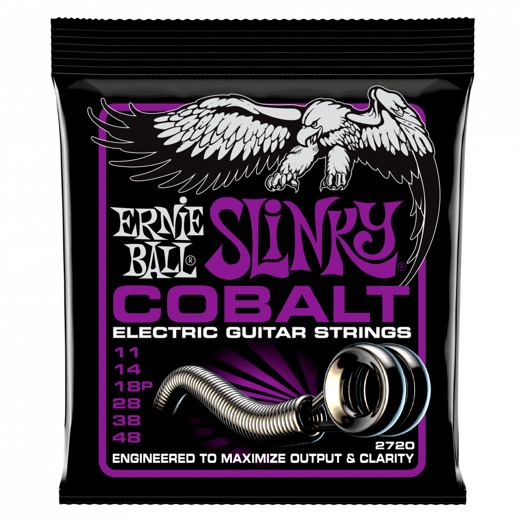 15855A541622632591.png Ernie Ball 2720 Cobalt Power Slinky 011-048 Σετ 6 χορδές ηλεκτρι - Image 1