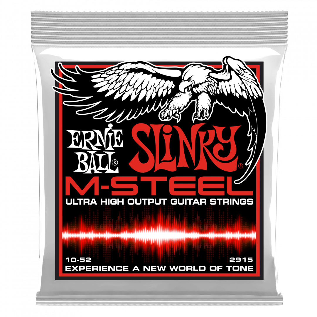 15864mug1622633083.png Ernie Ball 2915 M-Steel Skinny Top Heavy Bottom Slinky 010-052 Σ - Image 1