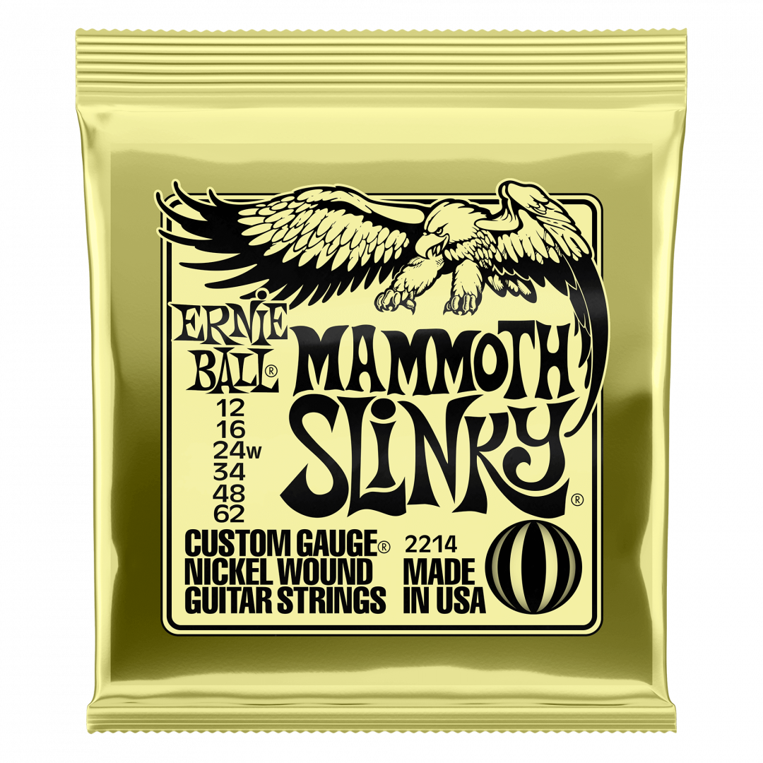 15875ucV1622626600.png Ernie Ball 2214 Mammoth Slinky 012-068 Σετ 6 χορδές ηλεκτρικής κ - Image 1
