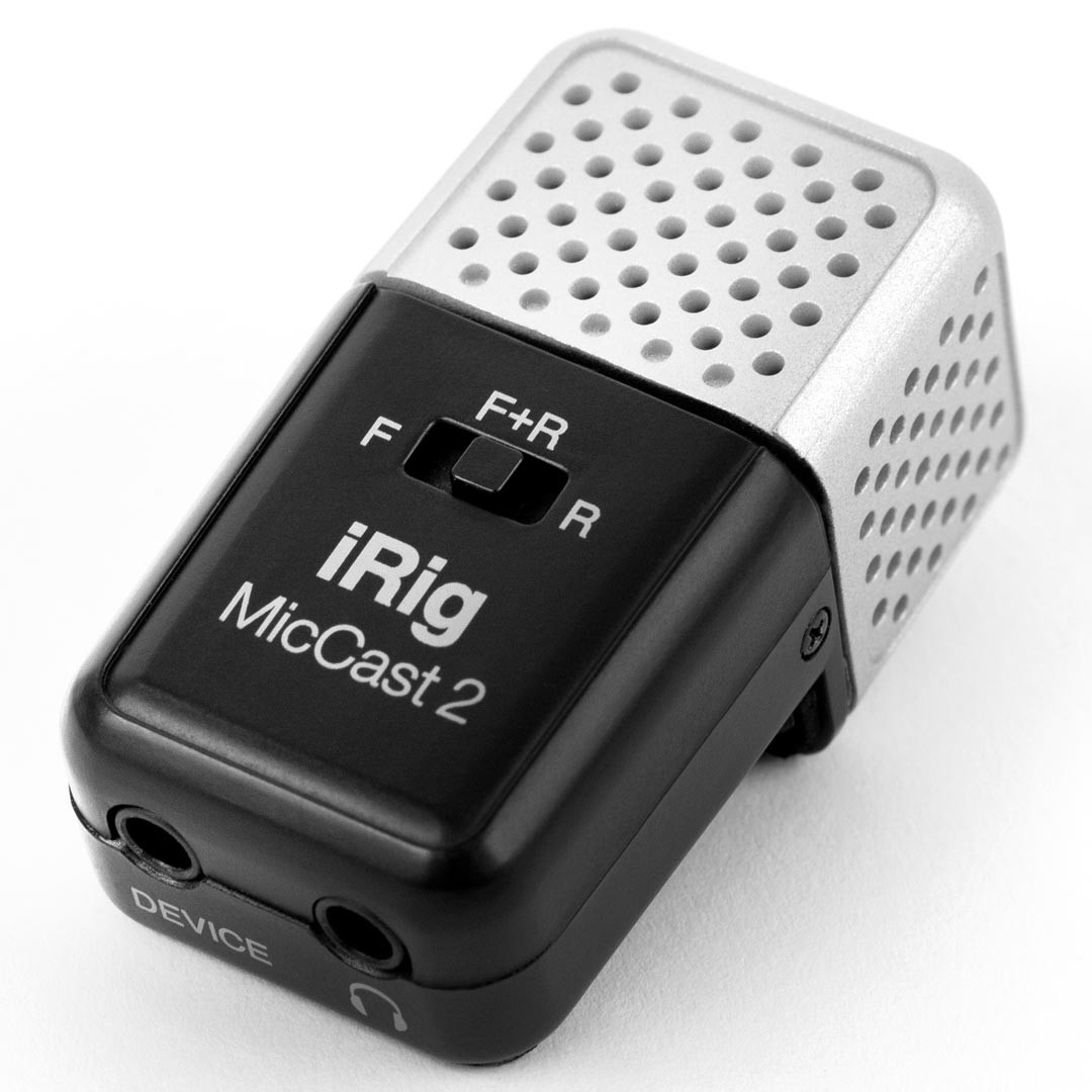 159601608060033.jpg IK Multimedia iRig Mic Cast 2 Πυκνωτικό μικρόφωνο - Image 1