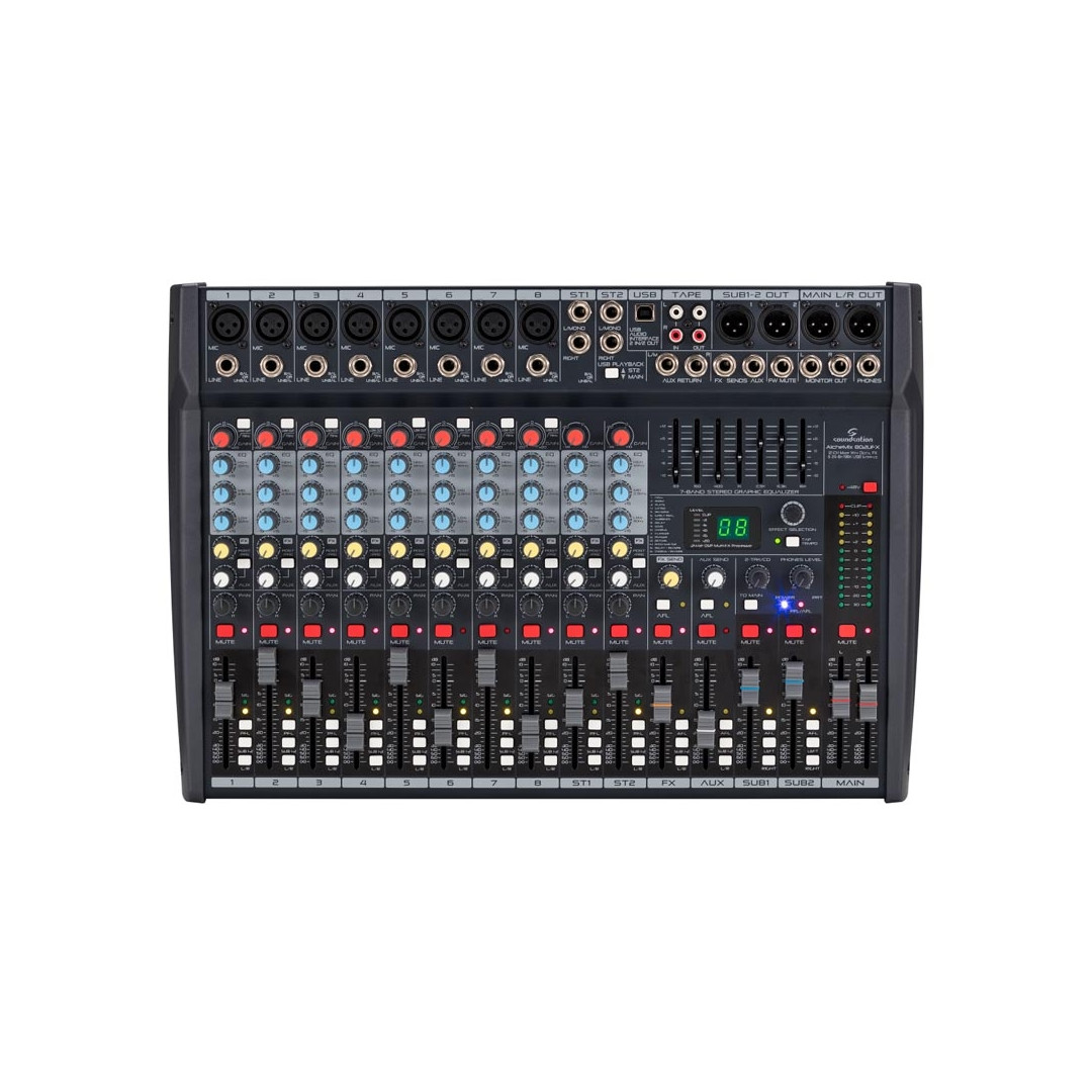 161641608353745.jpg SOUNDSATION ALCHEMIX-802UFX Κονσόλα ήχου - Image 1