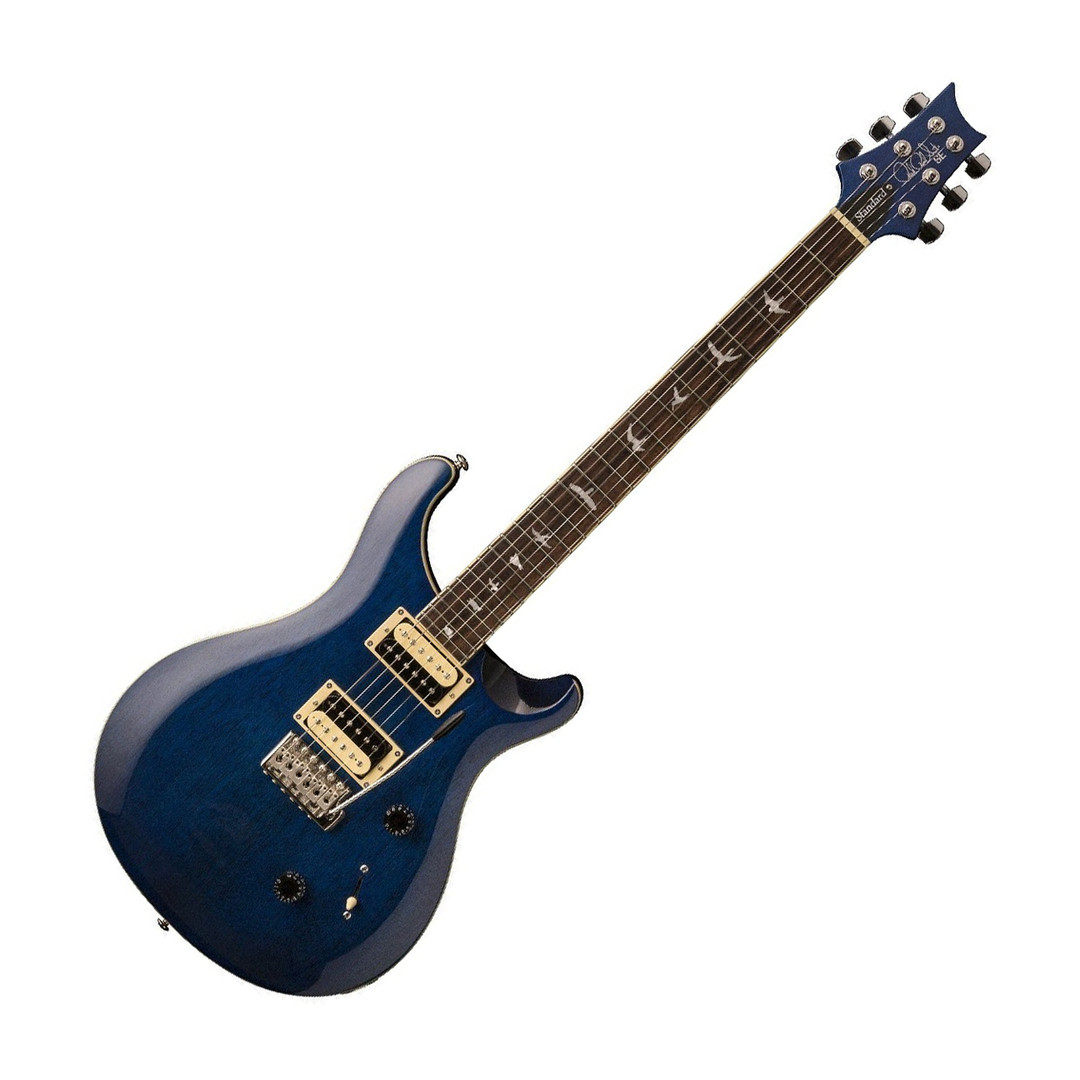 16180cWU1608361520.jpg PRS GUITARS SEST4TB ΗΛΕΚΤΡΙΚΗ ΚΙΘΑΡΑ 2018 SE STD TRANS BLUE... - Image 1