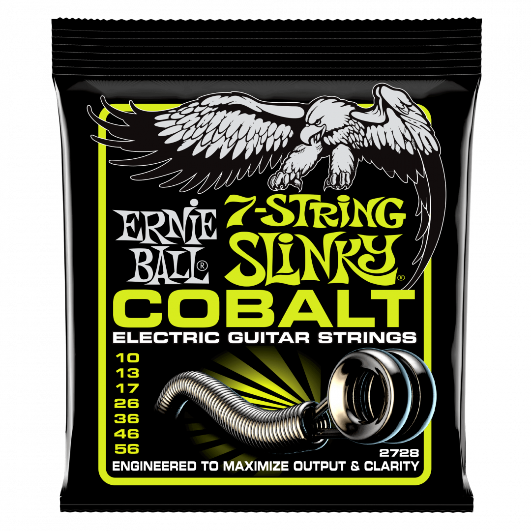 16210yeR1622632718.png Ernie Ball 2728 Cobalt Slinky 010 - 056 Σετ 7 χορδές ηλεκτρικής κιθάρα... - Image 1
