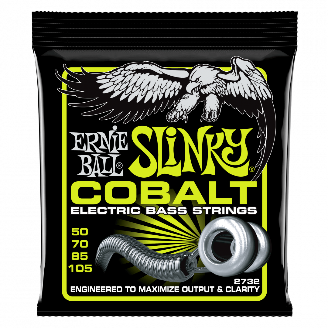 16214Bsc1622701822.png Ernie Ball 2732 Cobalt Regular Slinky 050 - 105 Σετ 4 χορδές ηλεκτρικο... - Image 1
