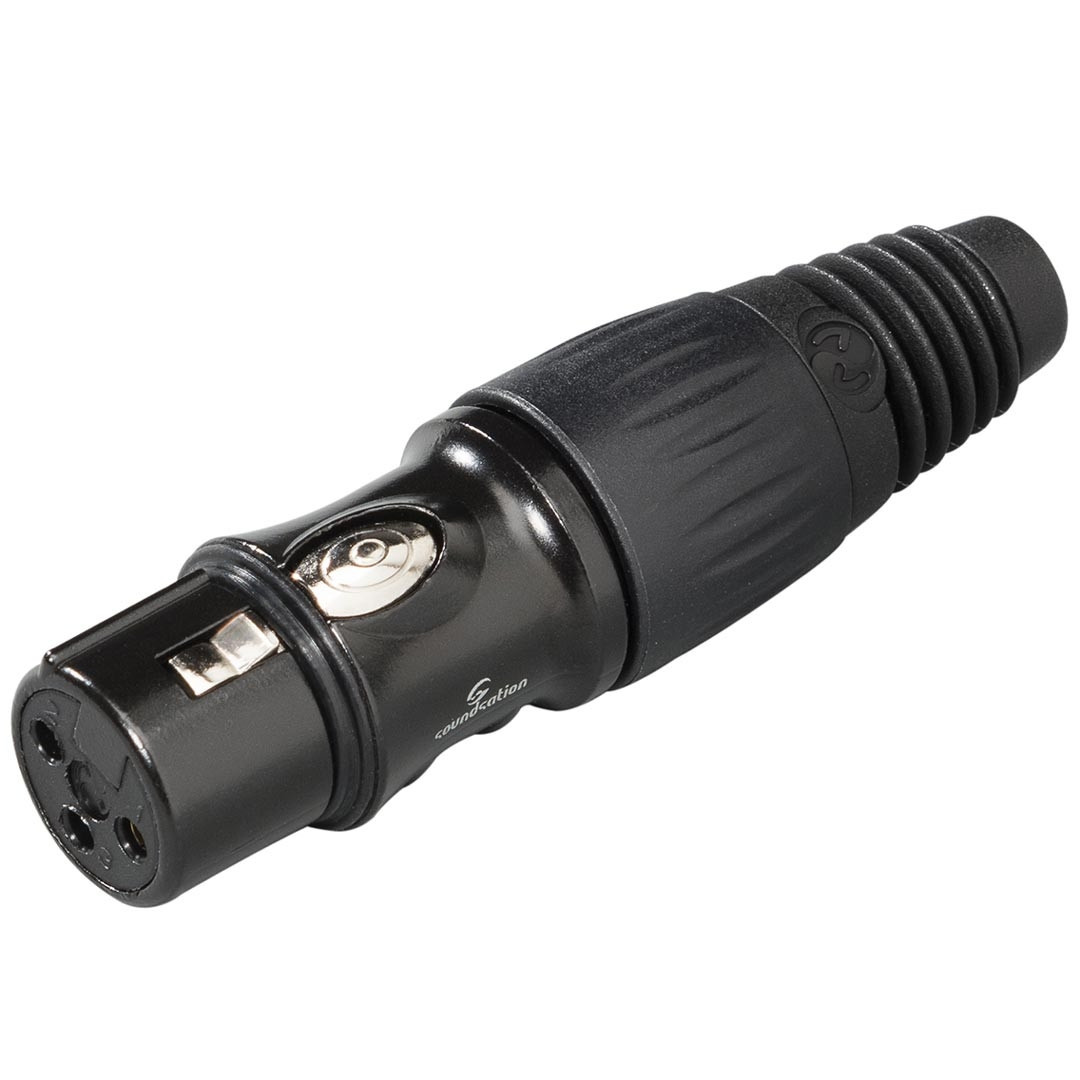 162841608375248.jpg SOUNDSATION YS176L-BG Θηλυκό βύσμα XLR - Image 1