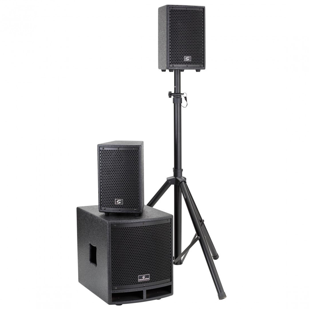 163641608491201.jpg SOUNDSATION Livemaker 1021 Mix - 600 Watt RMS Ηχητικό σύστημα... - Image 1