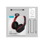CELEBRAT A18-BKRD Bluetooth headphones , wireless & wired - Image 2