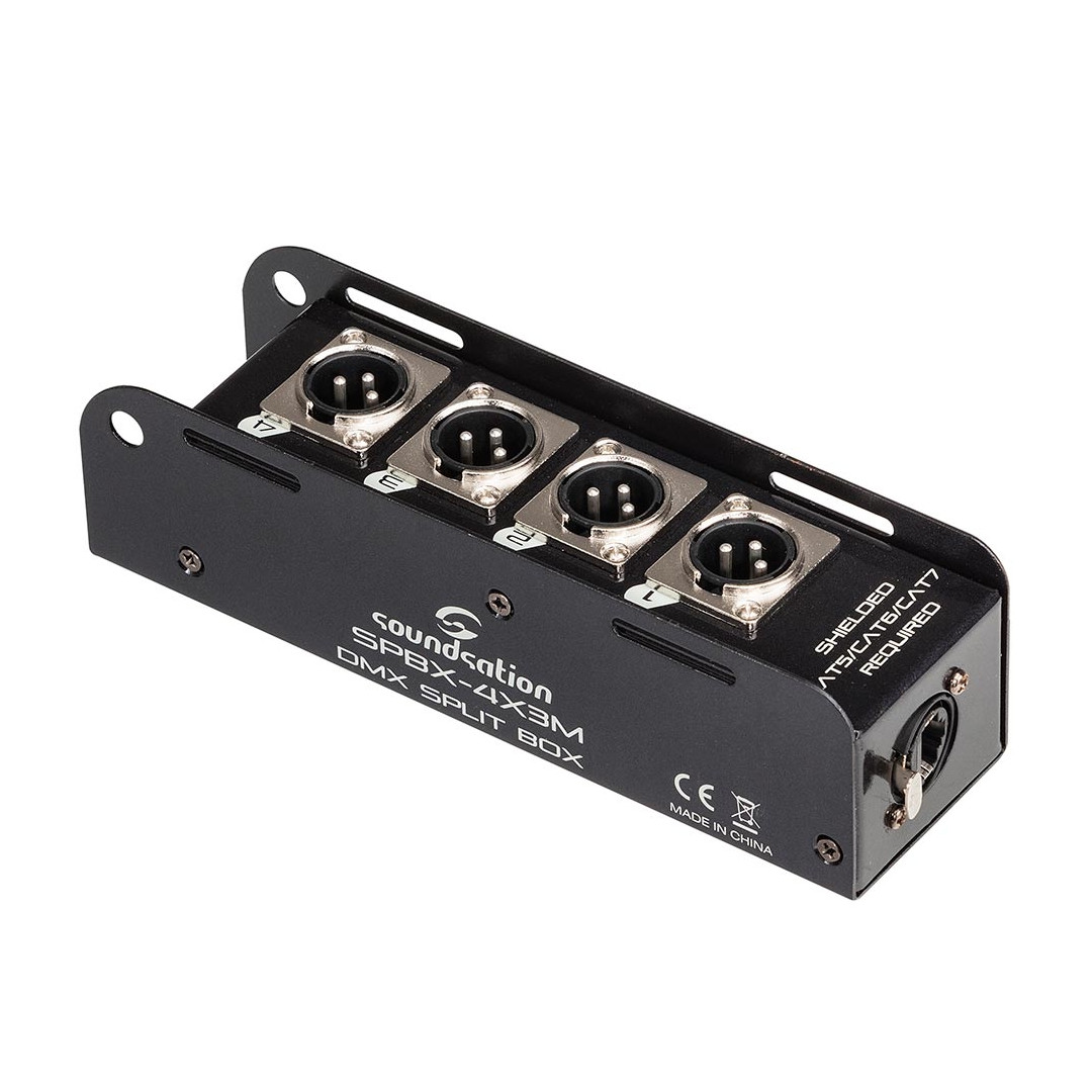 165831611595571.jpg SOUNDSATION SPBX-4X3M DMX Splitter - Image 1