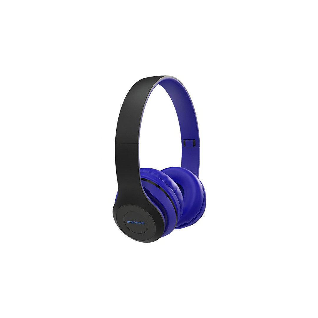 16603DGZ1612609716-1.jpg BOROFONE BRF-BO4-BL headphones με μικρόφωνο BO4, bluetooth μπλε - Image 1