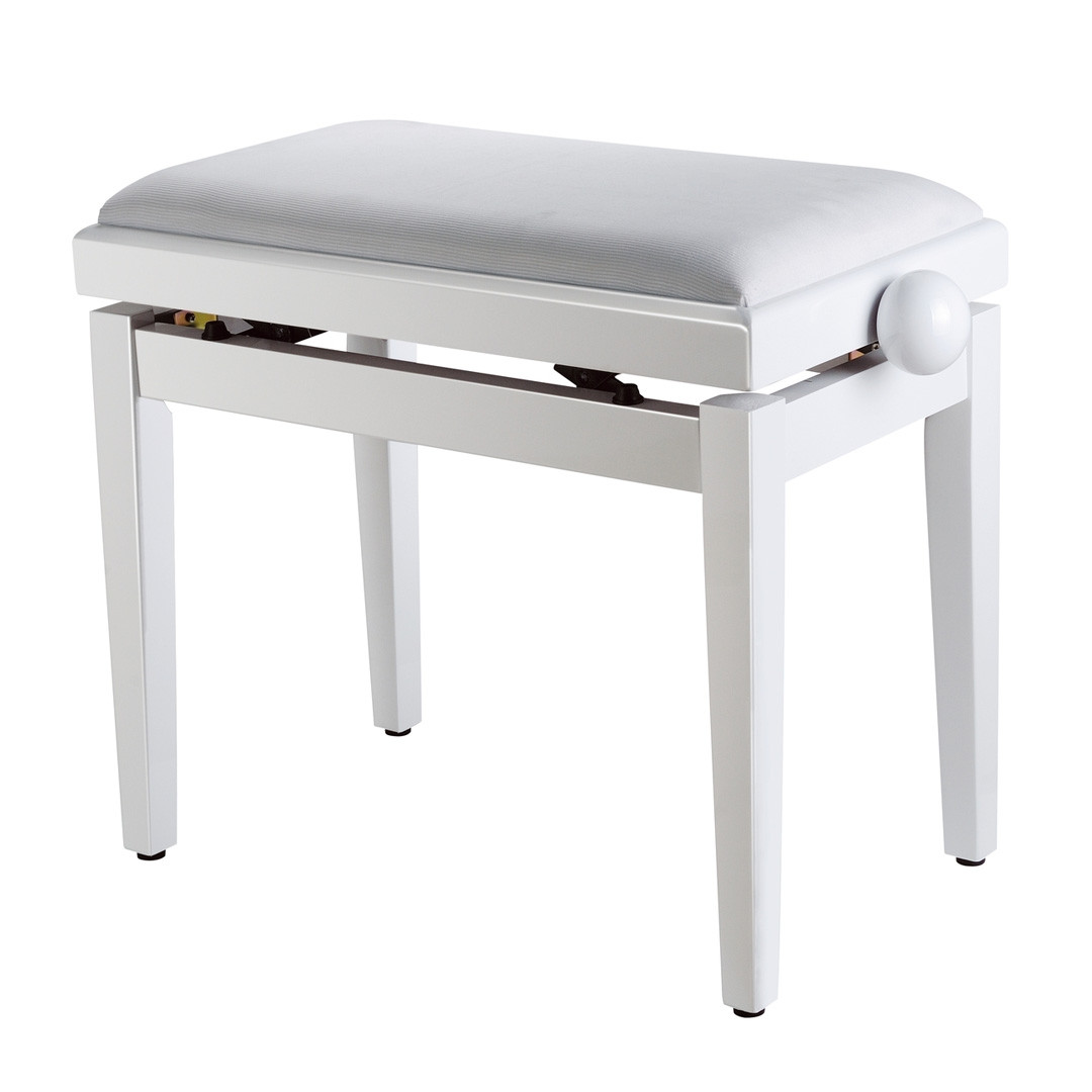 166271616089171.jpg SOUNDSATION SBH-103V White Κάθισμα πιάνου - Image 1