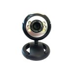 POWERTECH PT-509 Web Camera 1.3MP, Plug & Play, μαύρη