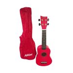 Ashton UKE170 Red & Gig Bag Ακουστικό Ukulele - Image 2