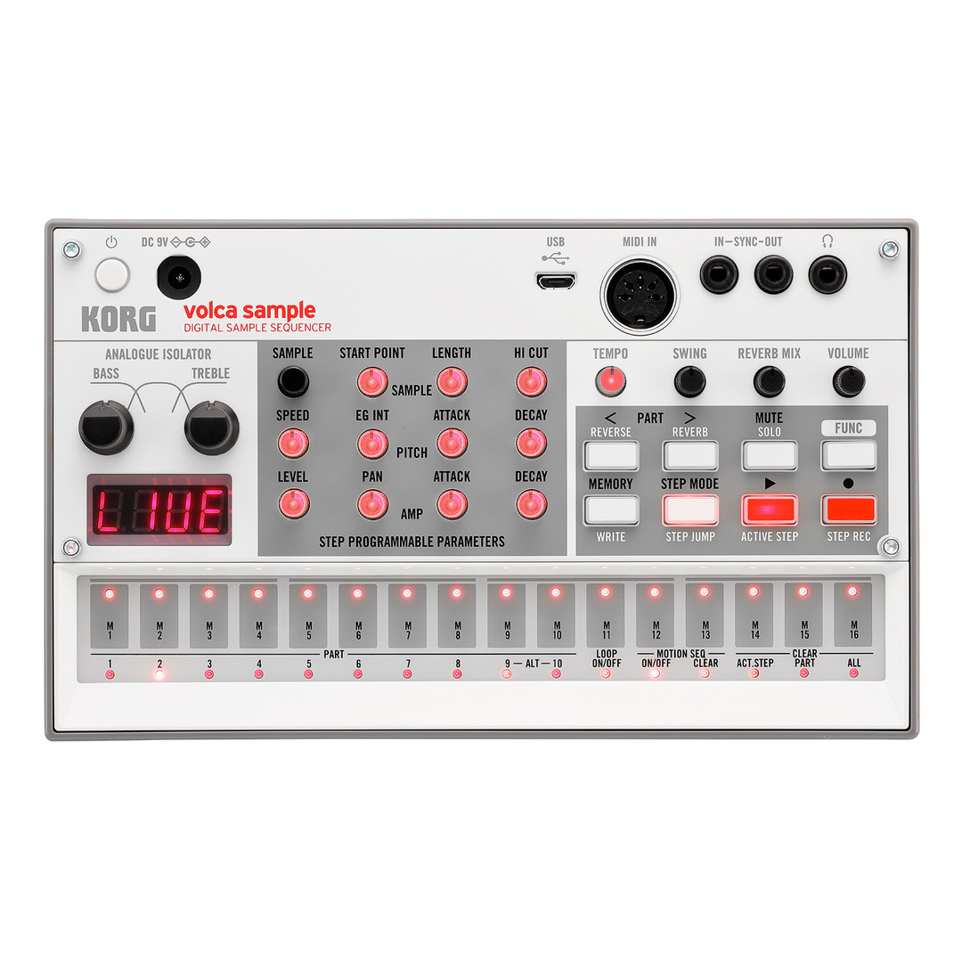 16860F4w1622012638.jpg KORG VOLCA SAMPLE 2 SAMPLER SYNTH - Image 1