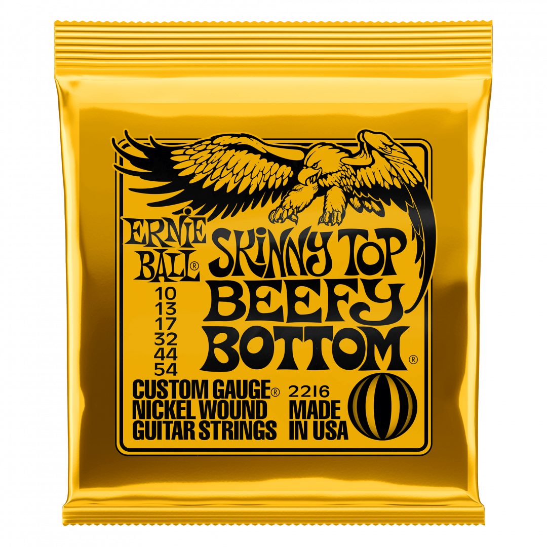 16912aH81622626659-2.png Ernie Ball 2216 Skinny Top Beefy Bottom 010-054 Σετ 6 χορδές ηλεκτρική... - Image 1