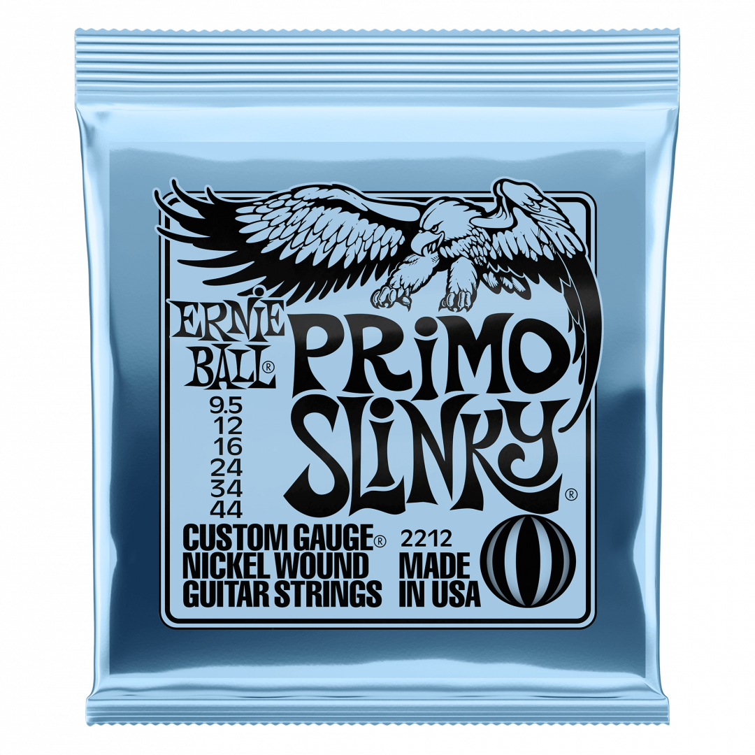 16916QnC1622629190-1.png Ernie Ball 2212 Primo Slinky 09.5-044 Σετ 6 χορδές ηλεκτρικής κιθάρας - Image 1