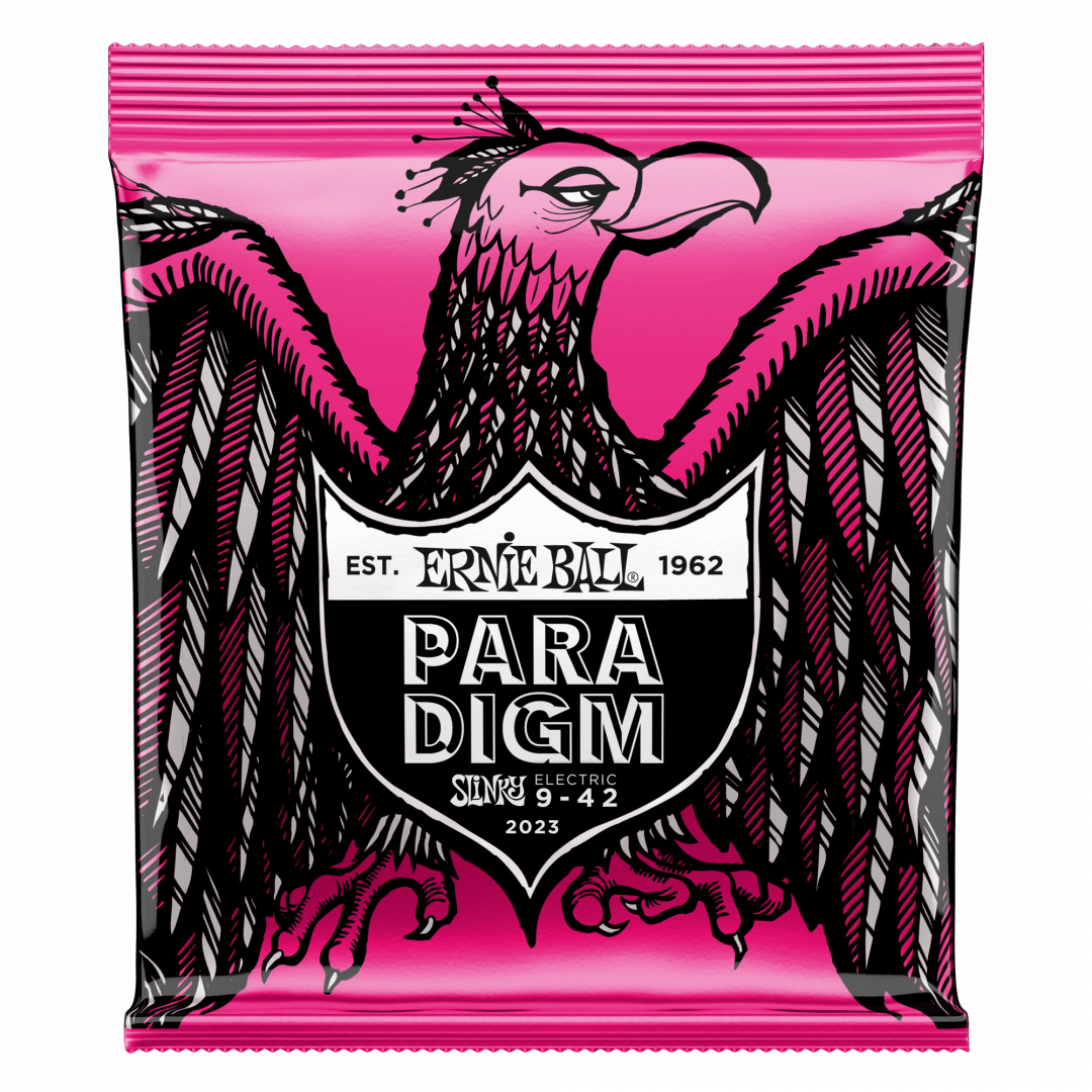 169212EM1622631060.png Ernie Ball 2023 Paradigm Super Slinky 009-042 Σετ 6 χορδές ηλεκτρικής ... - Image 1