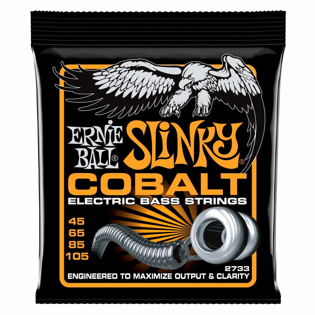 16956RGL1622702087.png Ernie Ball 2733 Cobalt Hybrid Slinky 045-105 Σετ 4 χορδές ηλεκτρικού μ... - Image 1