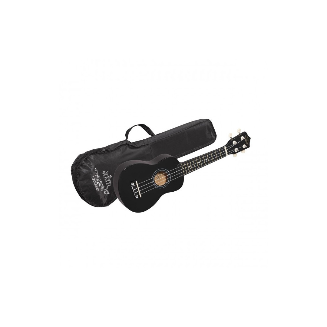 170021629709119.jpg SOUNDSATION Maui Sunny 10 Black & Gig Bag Soprano Ακουστικό Ukulele... - Image 1