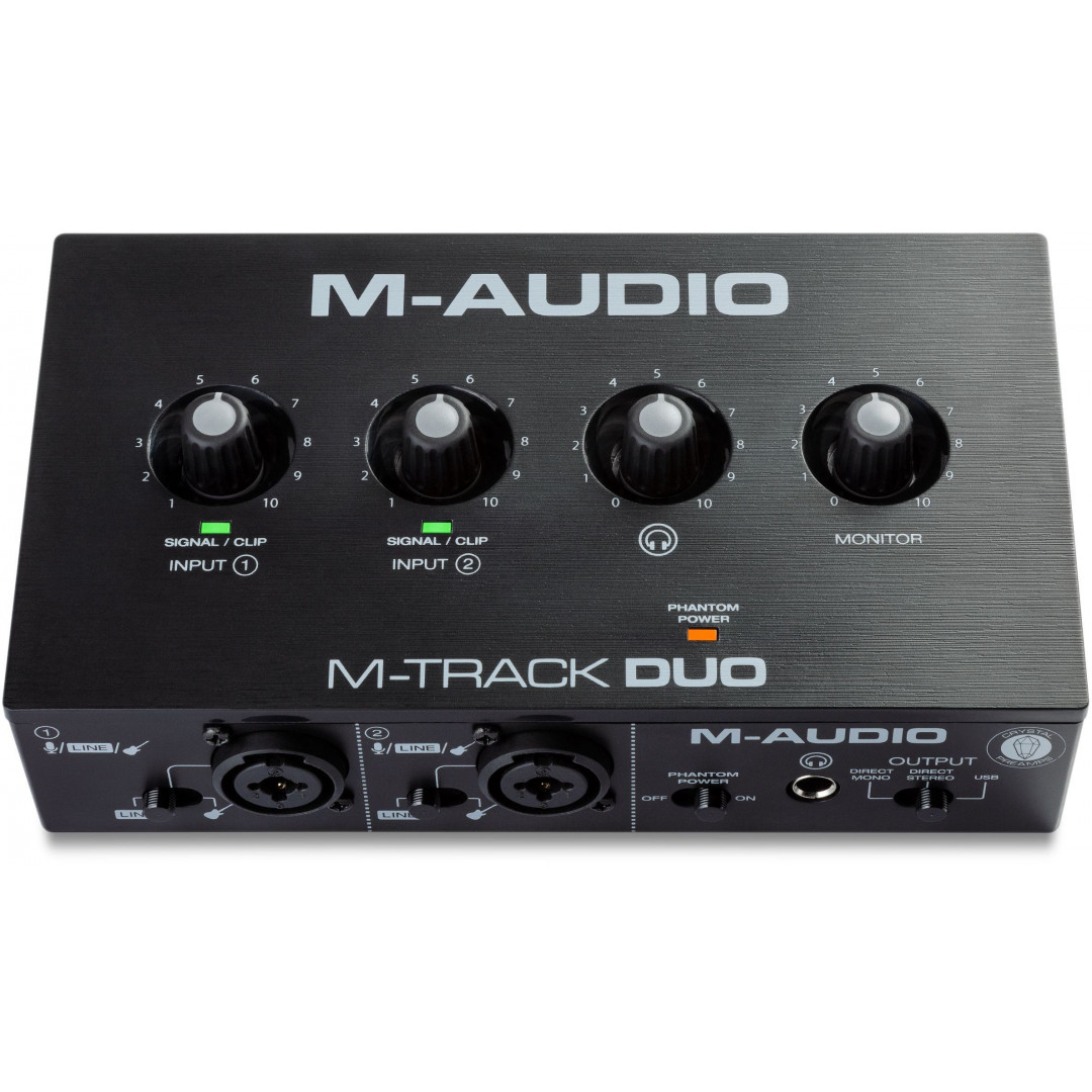 17077wuZ1633935780.jpg M-Audio M-Track Duo USB AUDIO INTERFACE - Image 1