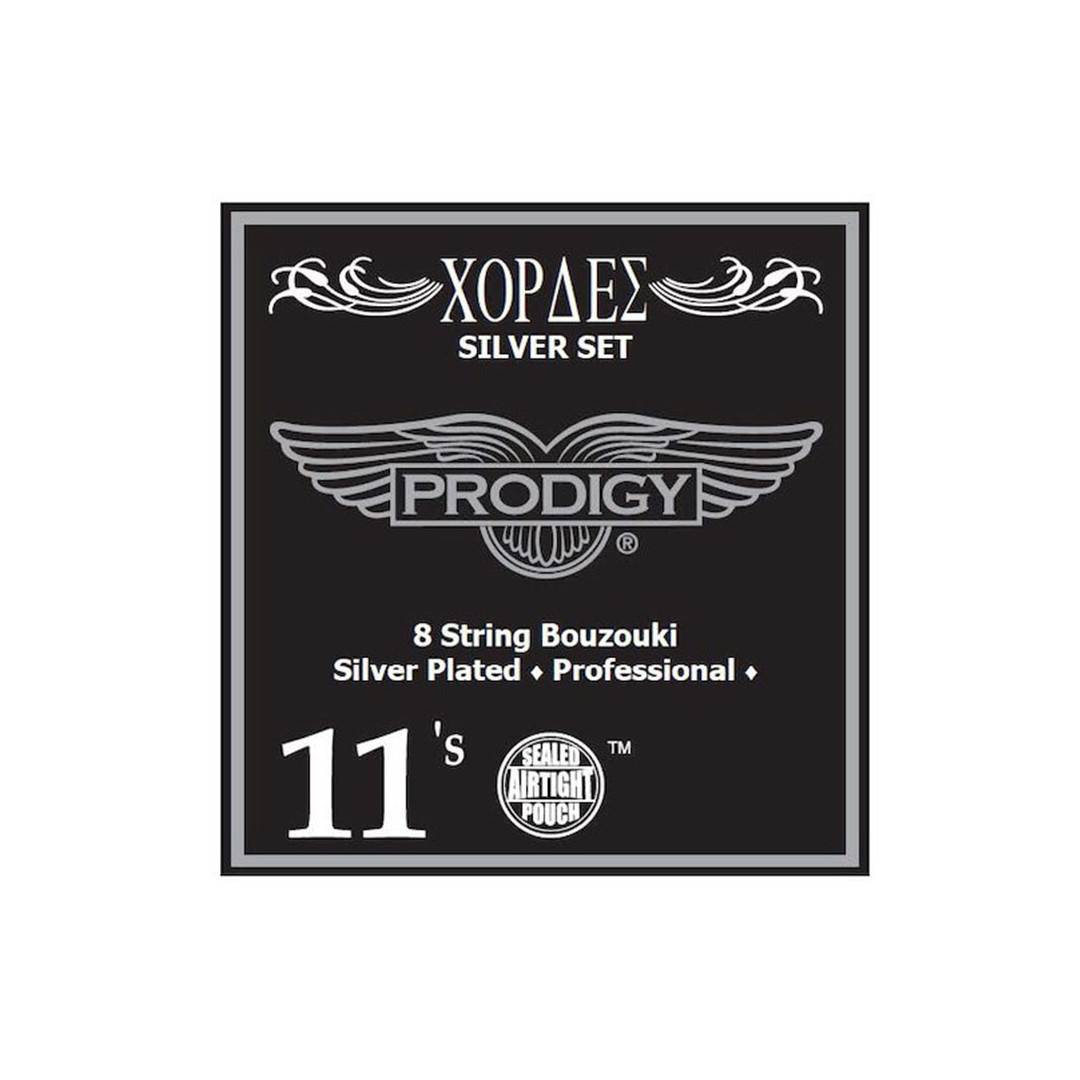 66491610788899.jpg PRODIGY SILVER PLATED SILVER SET ΧΟΡΔΕΣ ΜΠΟΥΖΟΥΚΙΟΥ - Image 1