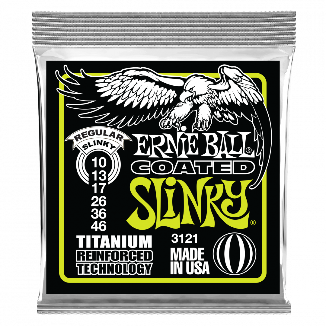 7032mCP1622631475.png ERNIE BALL REGULAR SLINKY 3121 010-046 - Image 1