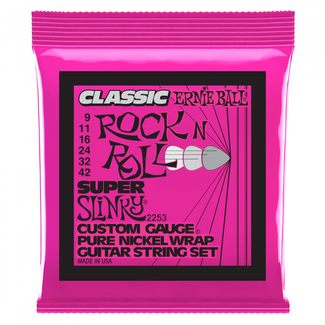 79075Tm1622631880.png ERNIE BALL ROCK N ROLL 2253 009-042 ΣΕΤ ΧΟΡΔΕΣ ΗΛ.ΚΙΘΑΡΑΣ - Image 1