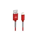 POWERTECH PTR-0021 Καλώδιο USB σε Lightning flex alu copper, 1m, κόκκι...