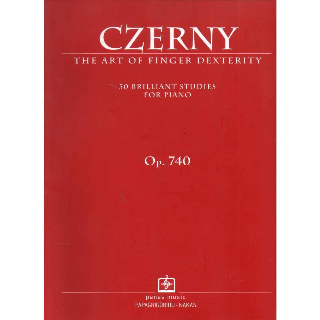 168753YP1622191688.jpg CZERNY OP740 ART OF FINGER DEXTERITY - Image 1