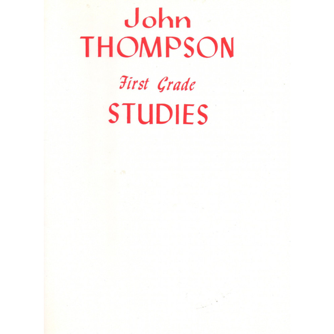 5833h7c1590504930.jpg THOMPSON FIRST GRADE STUDIES - Image 1
