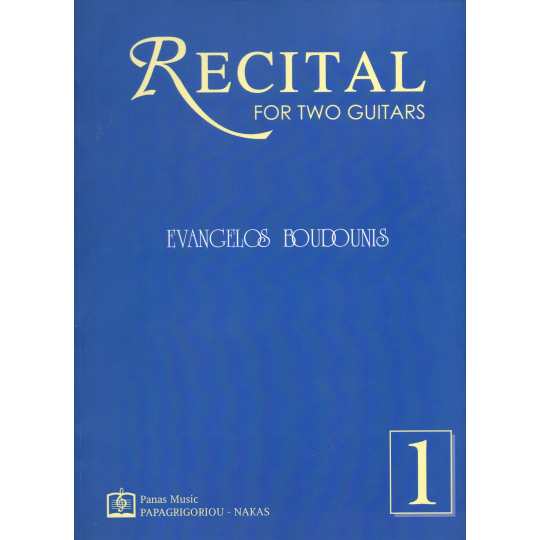 14251w1T1590506012-1.jpg ΜΠΟΥΝΤΟΥΝΗΣ RECITAL FOR TWO GUITARS 1 - Image 1