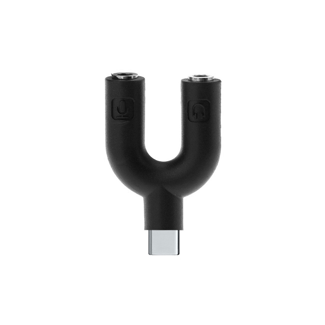172791657207314-1.jpg POWERTECH CAB-J052 αντάπτορας USB Type-C σε 2x 3.5mm - Image 1