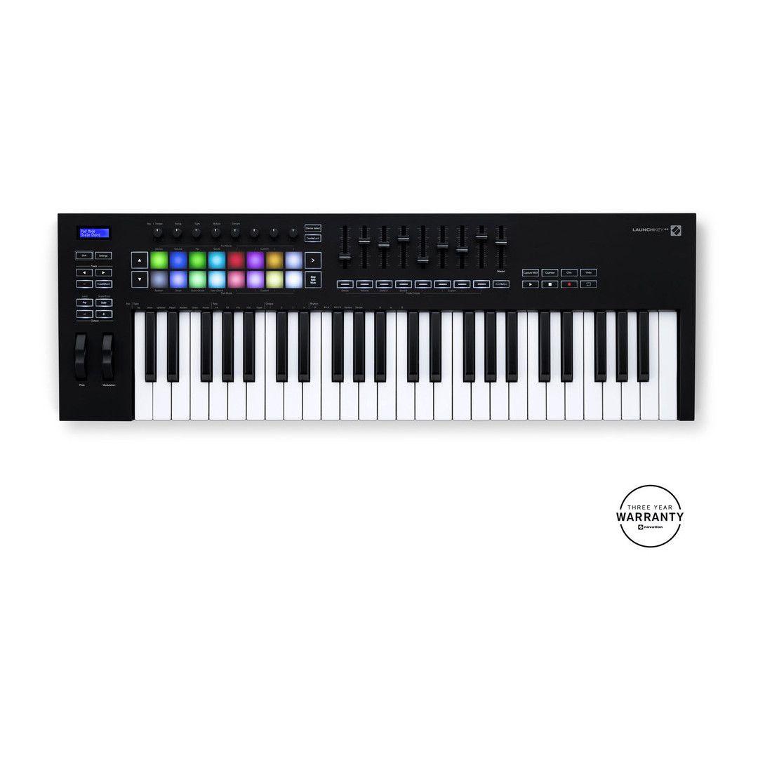 17281GEz1657282528-2.jpg NOVATION LAUNCHKEY 49 MK3 USB MIDI CONTROLLER 49 ΔΥΝΑΜΙΚΩΝ ΠΛΗΚΤΡΩΝ ... - Image 1