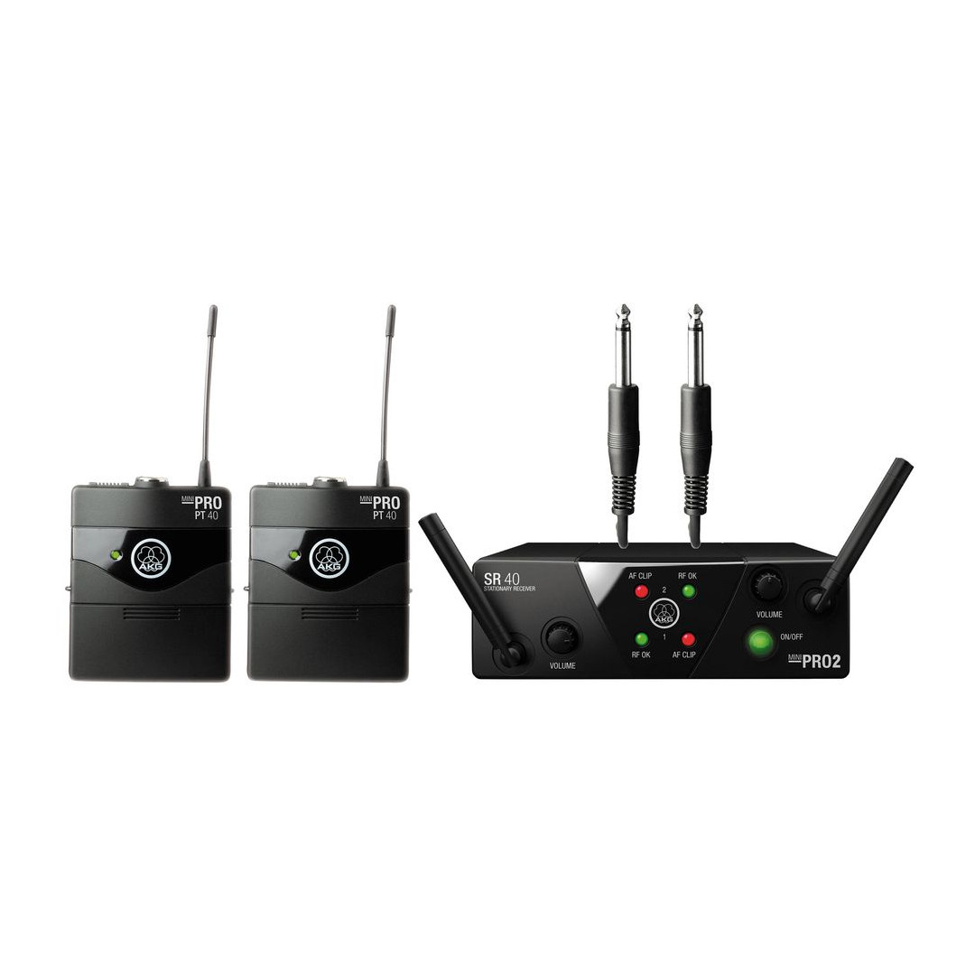 15341dHq1570868356.jpg AKG WMS 40 MINI2 INSTR ΑΣΥΡΜΑΤΟ ΣΥΣΤΗΜΑ ΓΙΑ 2 ΟΡΓΑΝΑ - Image 1
