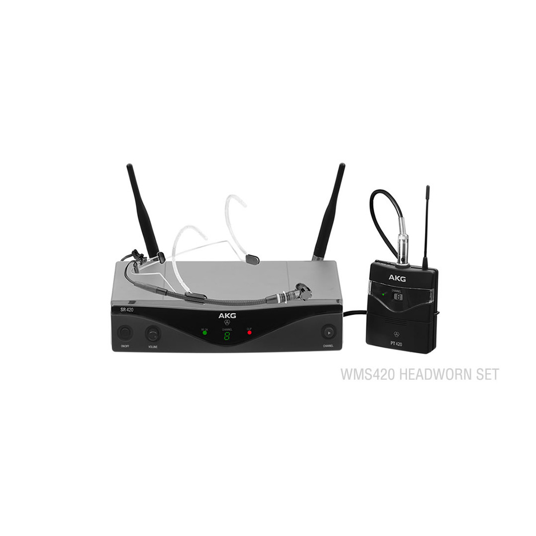 101639XnJ1463823673.jpg AKG WMS 420 HEADSET ΑΣΥΡΜΑΤΟ ΣΥΣΤΗΜΑ ΚΕΦΑΛΗΣ 8 ΣΥΧΝΟΤΗΤΩΝ - Image 1