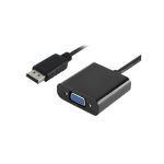 POWERTECH PTH-028 αντάπτορας DisplayPort σε VGA 1920x1200p μαύρο