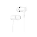 CELEBRAT earphones G13 με μικρόφωνο, 10mm, 3.5mm, 1.2m, λευκό - Image 2
