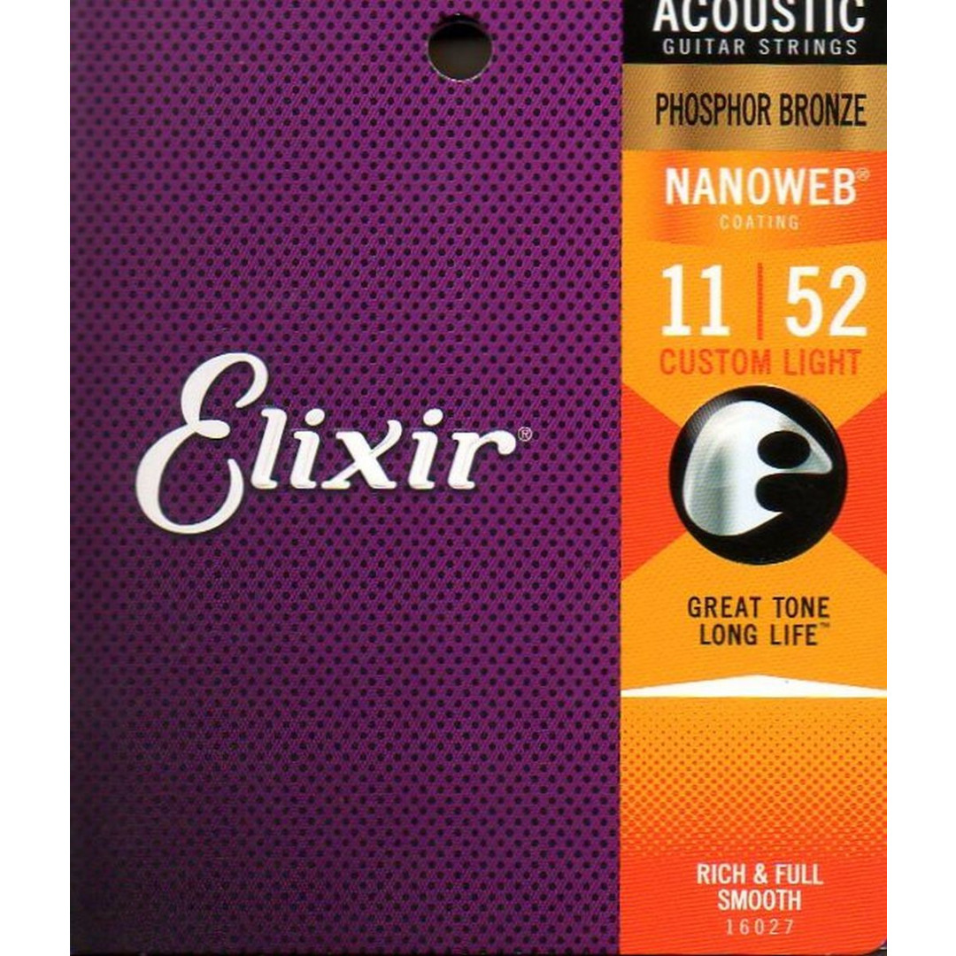 10533Sqq1621613674.jpg ELIXIR 16027 NANOWEB ΧΟΡΔΕΣ ΑΚΟΥΣΤΙΚΗΣ 11-52 - Image 1