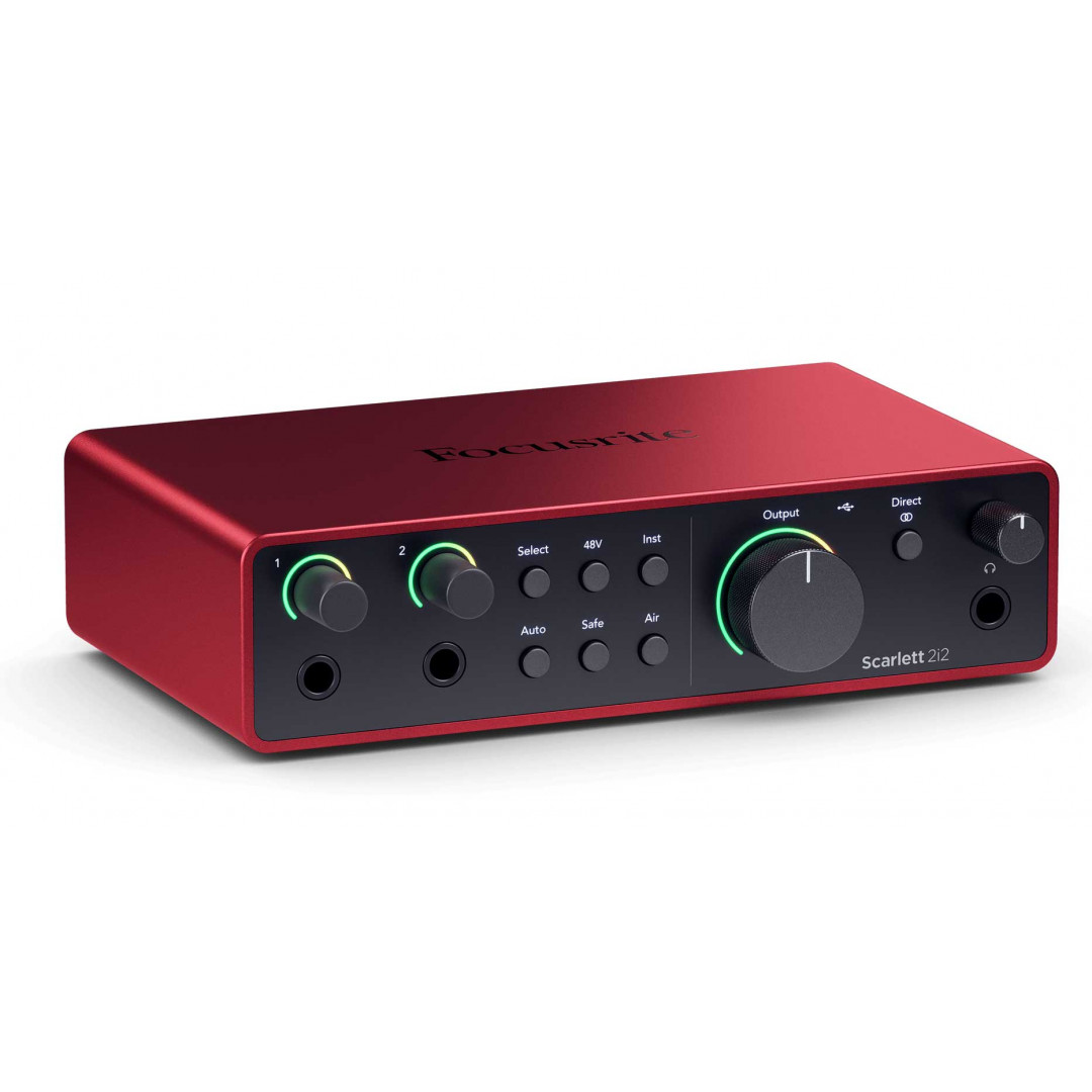 17458aKK1739952741.jpg FOCUSRITE SCARLETT 2I2 4TH GEN ΚΑΡΤΑ ΗΧΟΥ USB 2IN/2OUT - Image 1