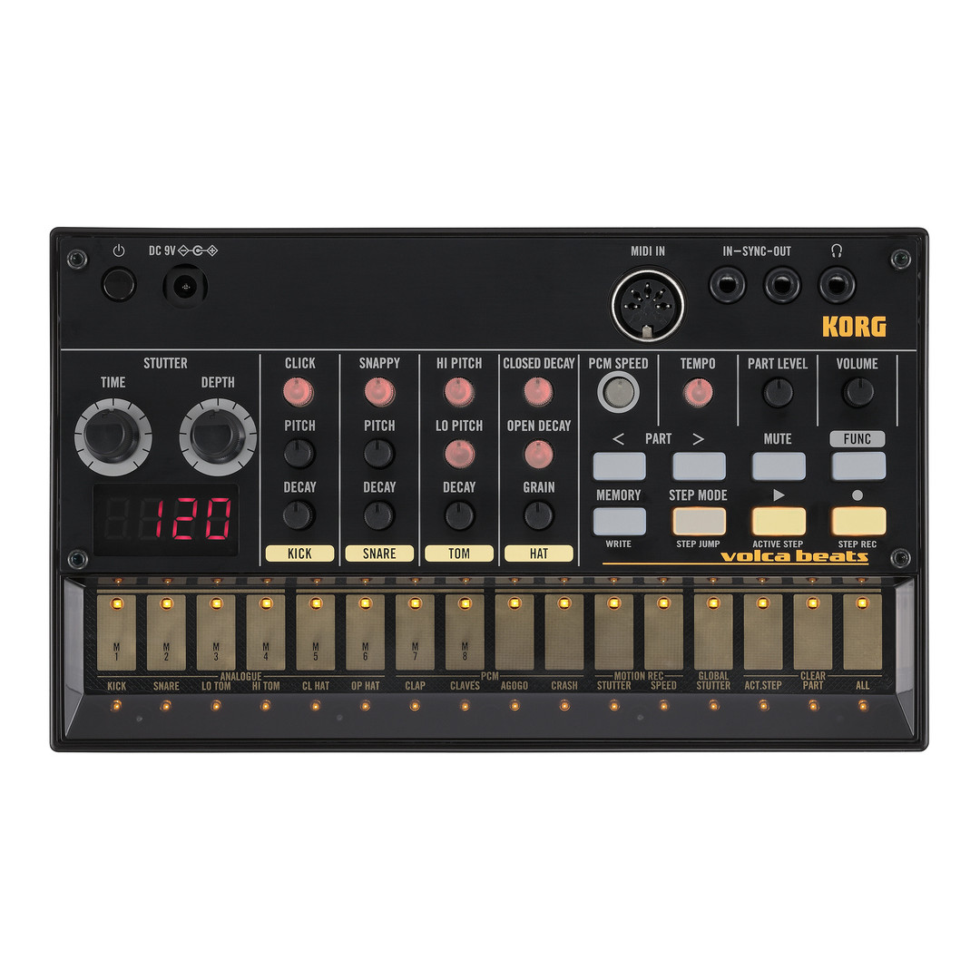 011188.jpg KORG VOLCA BEATS ANALOGUE RHYTHM MACHINE - Image 1